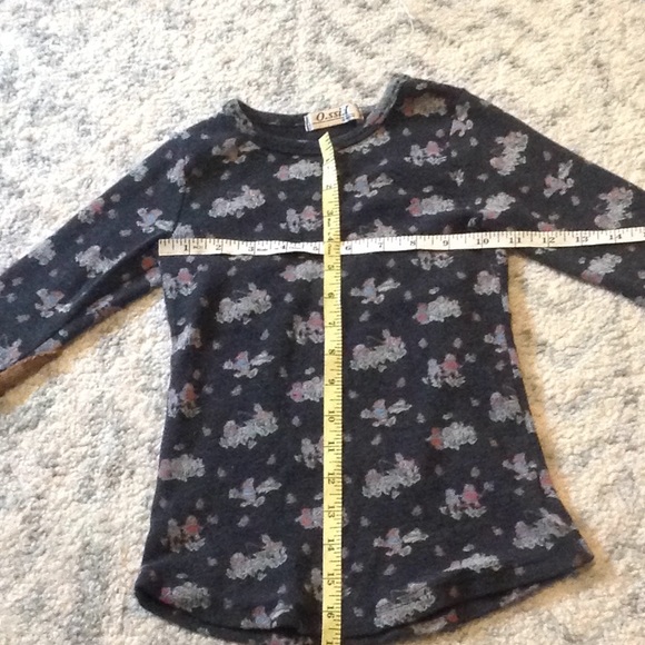 VINTAGE Long Sleeve Top w/ Elbow Pads - Picture 2 of 4